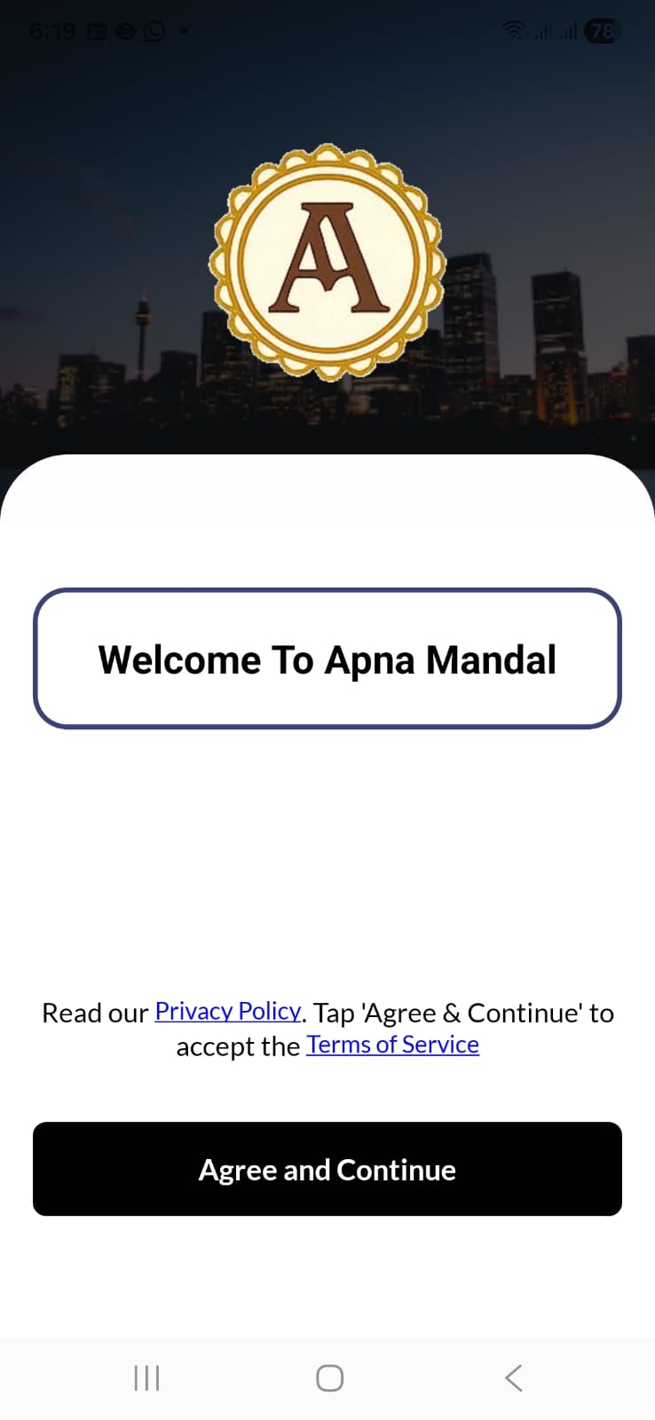 ApnaMandal app preview